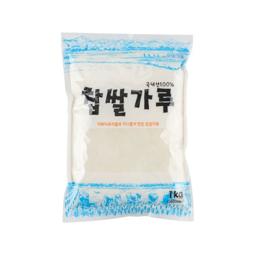 우영 찹쌀가루 1kg (생찹쌀가루) 국내산